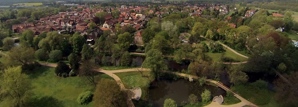 Motiv: Kur- und Kneipp-Hotel-Pension Zum Goldenen Hirsch in Bad Bevensen.