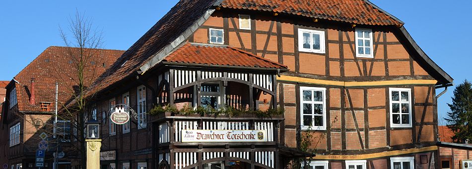 Motiv: Kur- und Kneipp-Hotel-Pension Zum Goldenen Hirsch in Bad Bevensen.