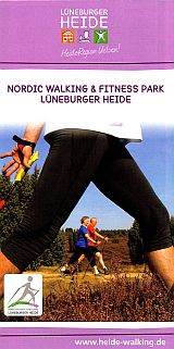 Flyer 'Nordic-Walking & Fitness Park Lüneburger Heide'